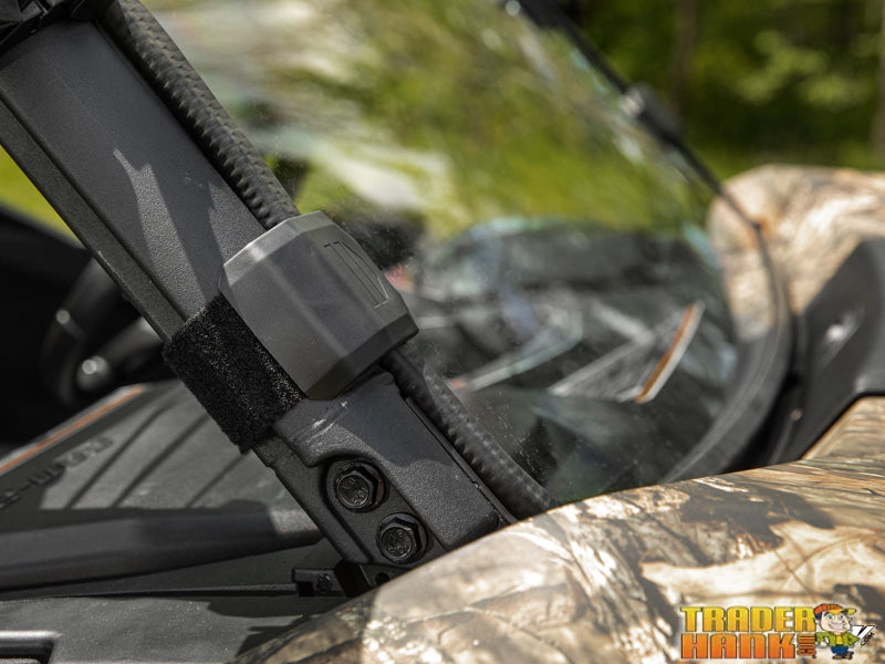 Can-Am Commander Scratch Resistant Full Windshield | Free shipping