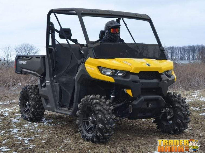 Can-Am Defender Half Windshield | SUPER ATV WINDSHIELDS - Free Shipping
