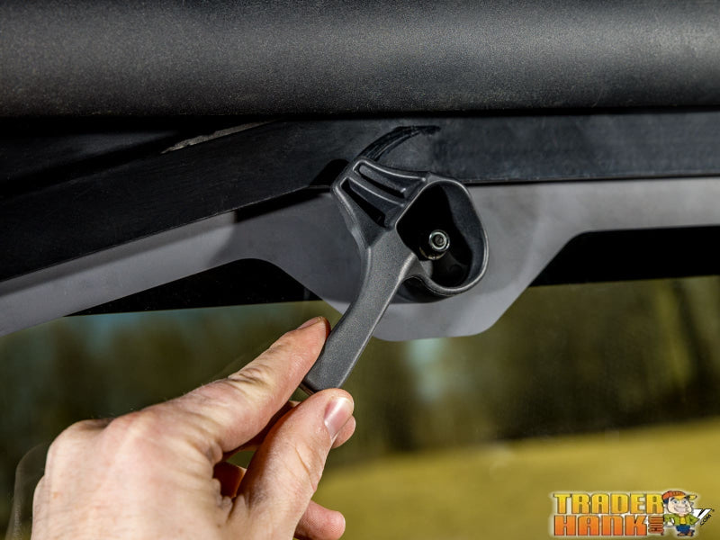 Can-Am Defender HD10 Rear Glass Windshield | UTV Accessories - Free shipping