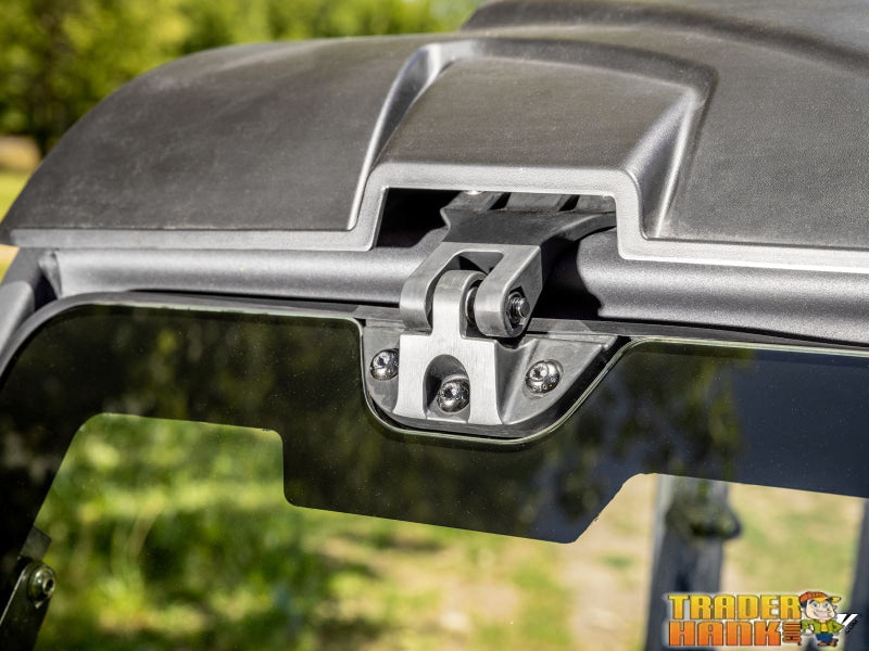 Can-Am Defender HD5 MaxDrive Power Flip Glass Windshield | UTV Accessories - Free shipping