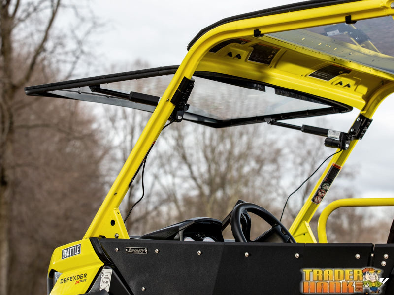 Can-Am Defender HD7 MaxDrive Power Flip Windshield | UTV Accessories - Free shipping