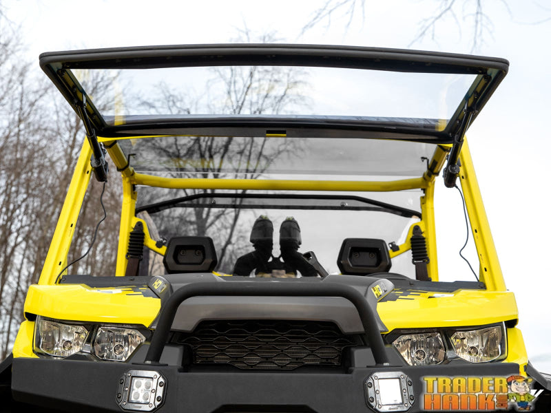 Can-Am Defender HD7 MaxDrive Power Flip Windshield | UTV Accessories - Free shipping
