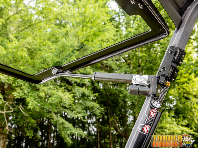 Can-Am Defender HD9 MaxDrive Power Flip Glass Windshield | UTV Accessories - Free shipping