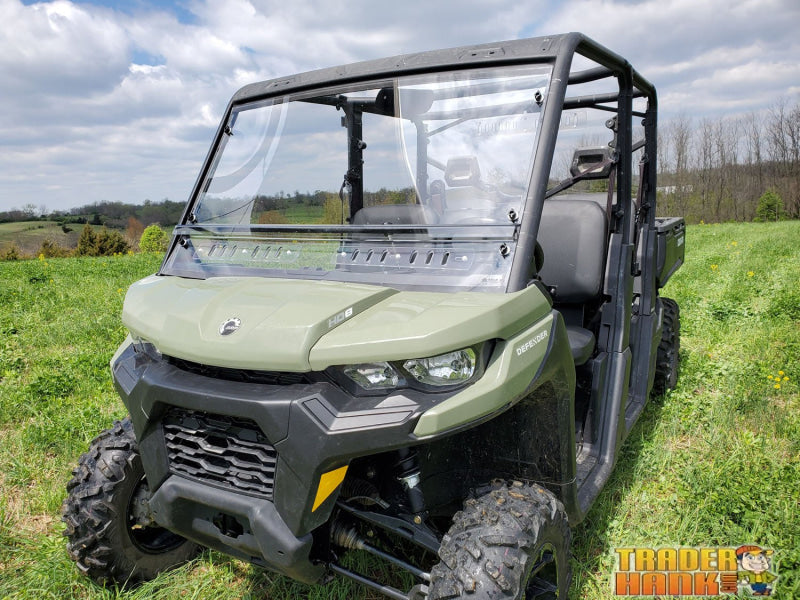 Can-Am Defender Max - 2 Pc Windshield w/Hard Coat and Vent Options | UTV Accessories - Free shipping