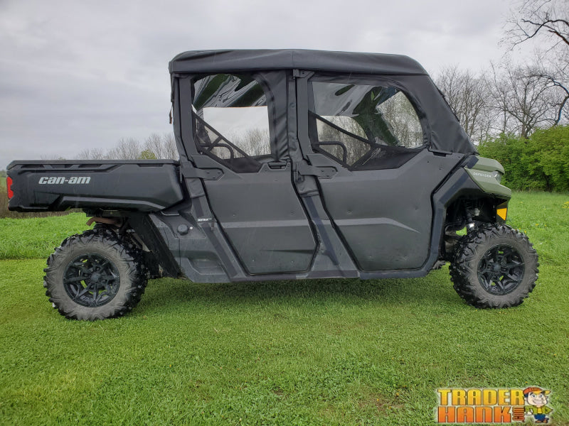 Can-Am Defender Max 4 - Soft Doors (Half Doors) | UTV Accessories - Free shipping