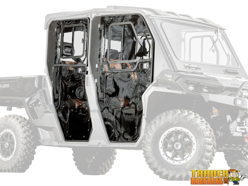 Can-Am Defender MAX HD11 Convertible Cab Enclosure Doors | UTV Accessories - Free shipping