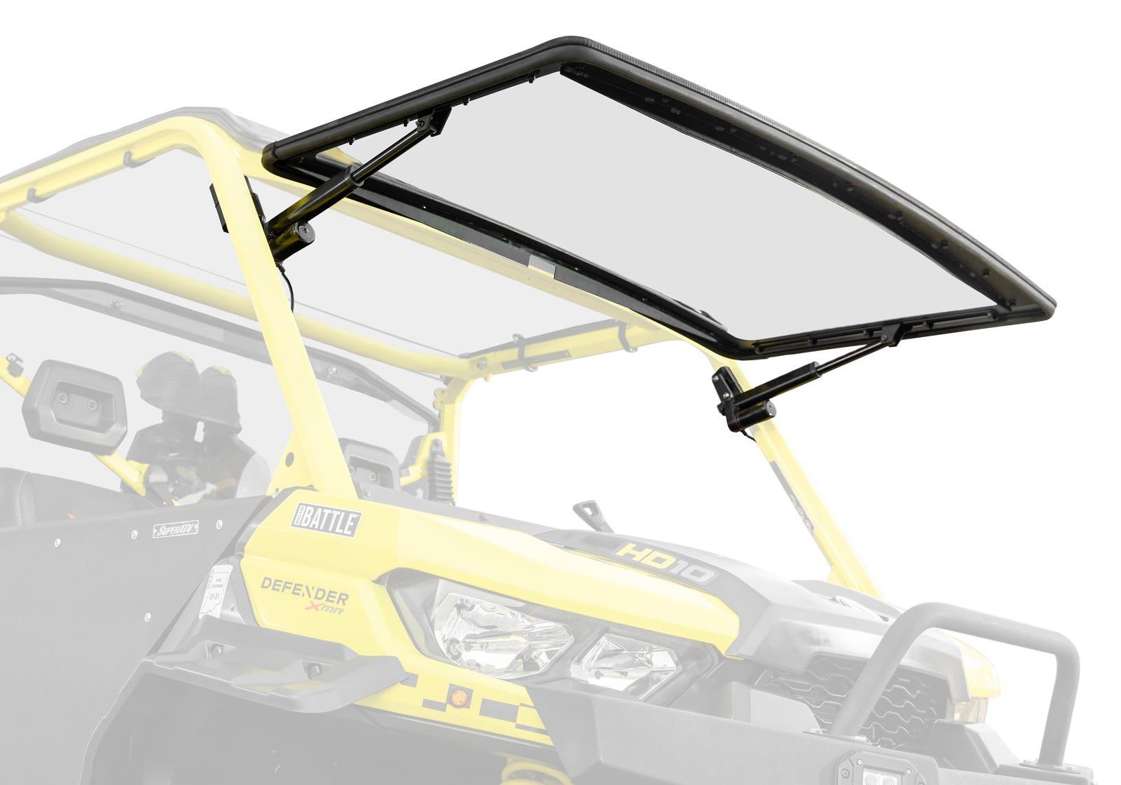 Can-Am Defender HD8 MaxDrive Power Flip Windshield