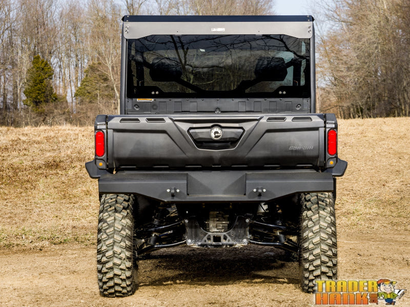 Can-Am Defender Rear Glass Windshield | UTV Accessories - Free shipping