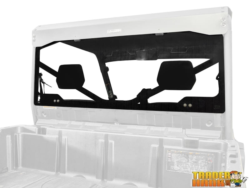 Can-Am Defender Rear Glass Windshield | UTV Accessories - Free shipping