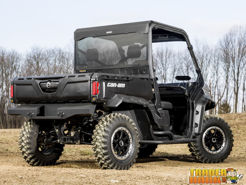 Can-Am Defender Rear Glass Windshield | UTV Accessories - Free shipping