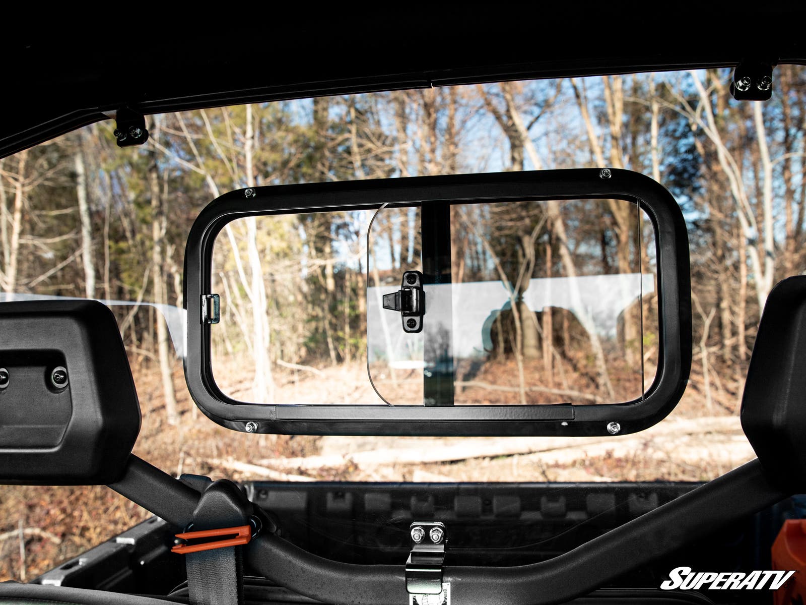 Can-Am Defender HD8 Sliding Rear Windshield