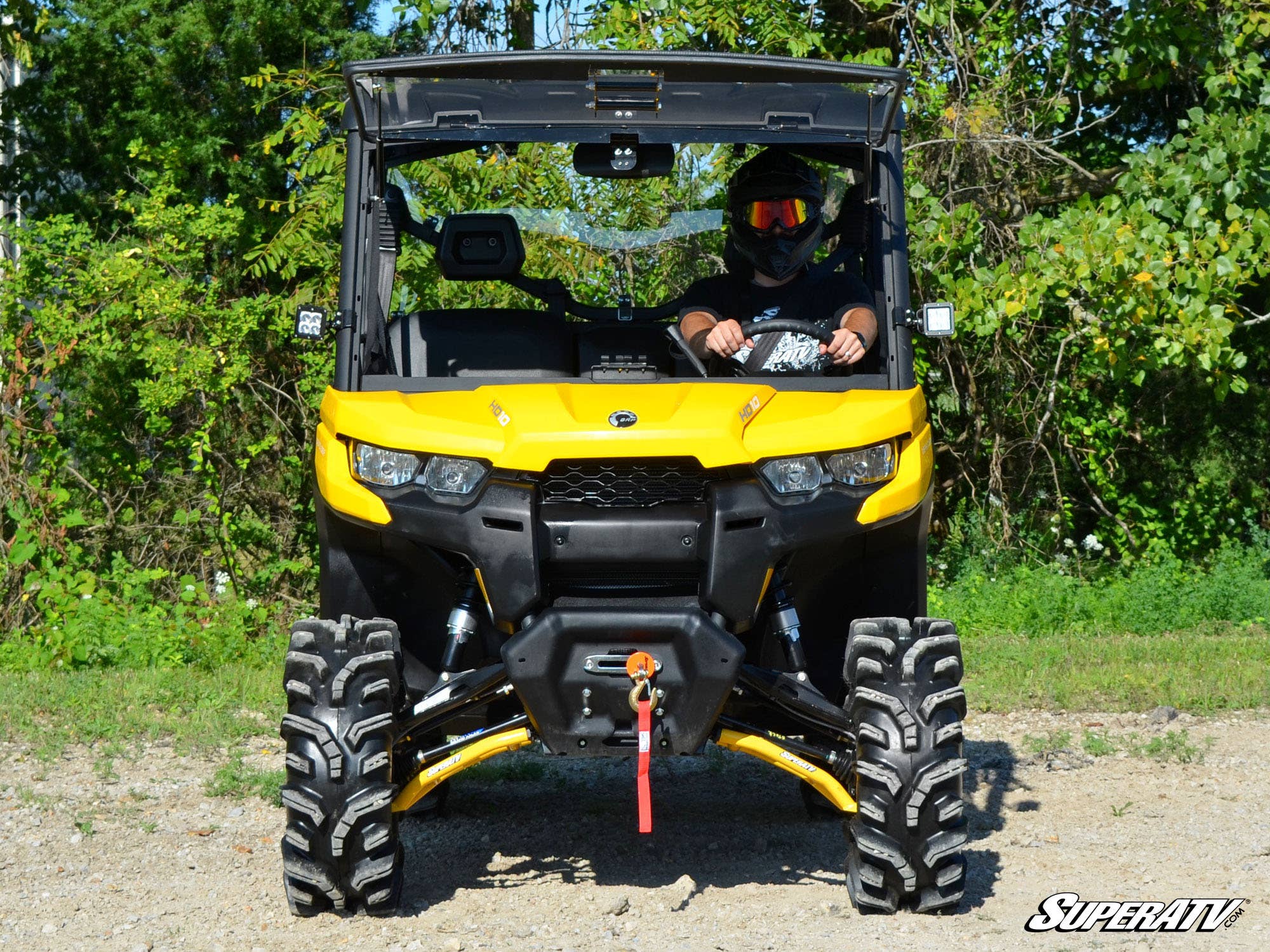 Can-Am Defender HD5 Flip Windshield