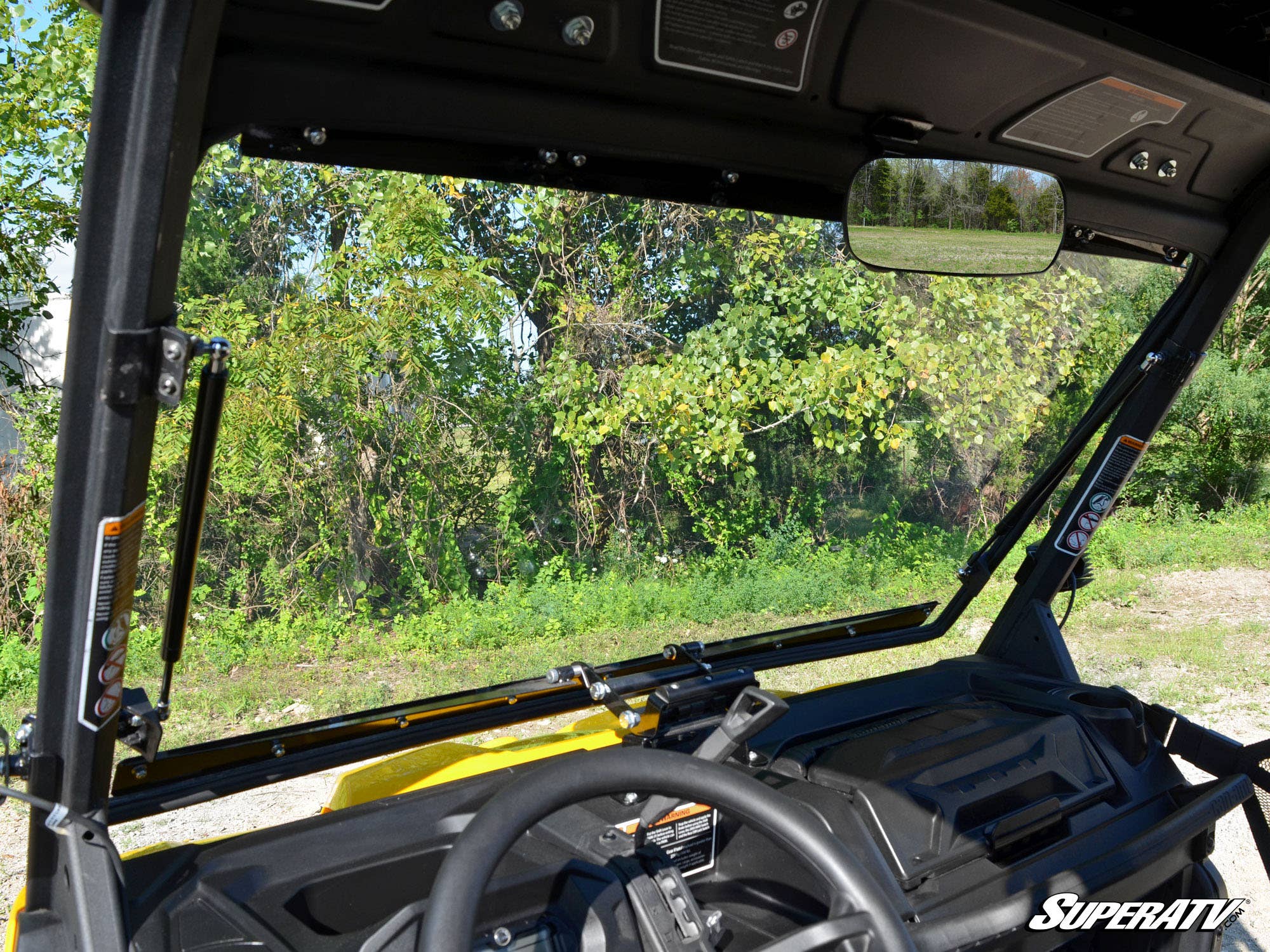Can-Am Defender HD5 Flip Windshield