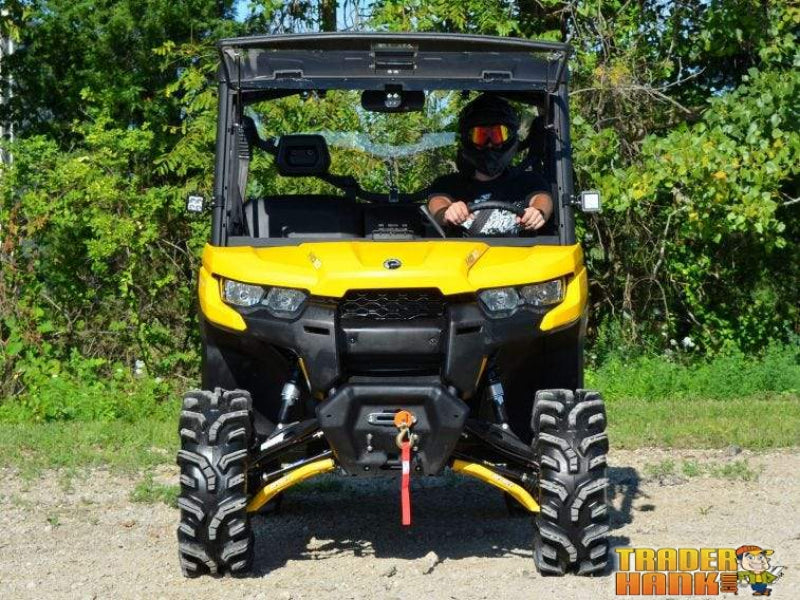 Can-Am Defender Scratch Resistant Flip Windshield | SUPER ATV WINDSHIELDS - Free Shipping