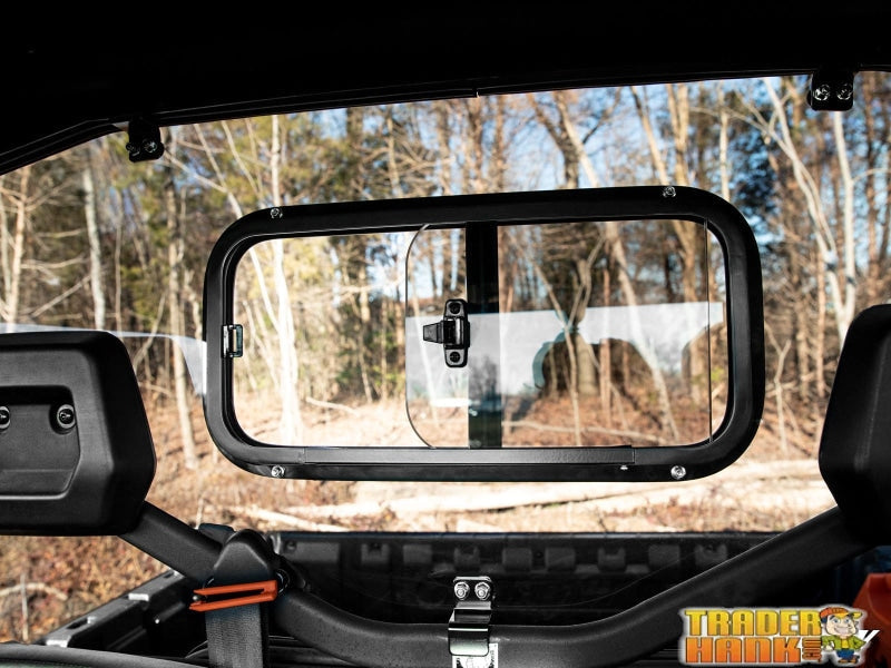 Can-Am Defender Sliding Rear Windshield | UTV Accessories - Free shipping