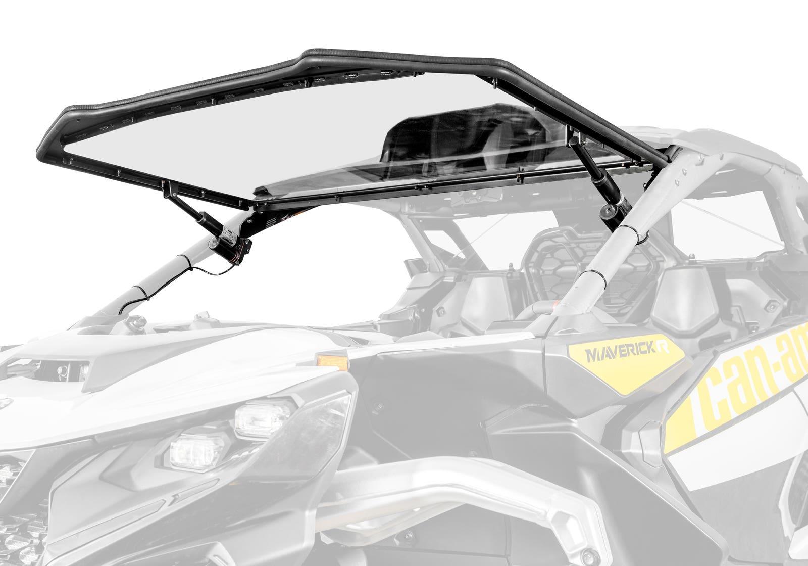 Can-Am Maverick R MaxDrive Power Flip Windshield