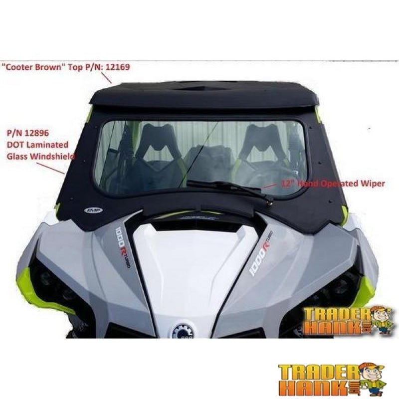 Can-Am Maverick Laminated Glass Windshield | UTV ACCESSORIES - Free Shipping