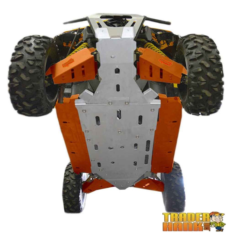 Can-Am Maverick MAX DPS Ricochet 12-Piece Complete Aluminum or with UHMW Layer Skid Plate Set | Free shipping