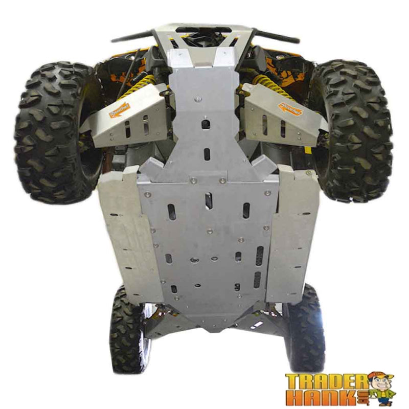 Can-Am Maverick MAX DPS Ricochet 12-Piece Complete Aluminum or with UHMW Layer Skid Plate Set | Free shipping