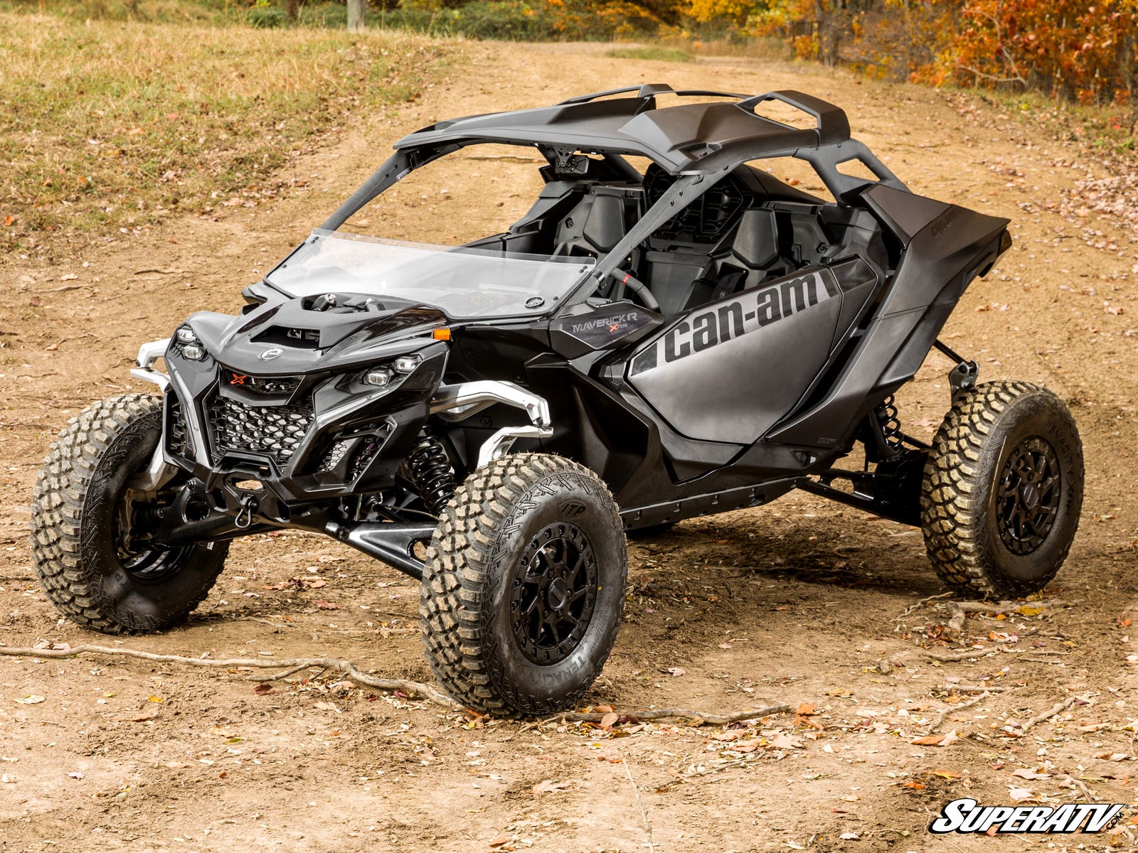 Can-Am Maverick R Scratch-Resistant Half Windshield