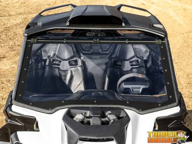 Can-Am Maverick R MaxDrive Power Flip Windshield | Free shipping