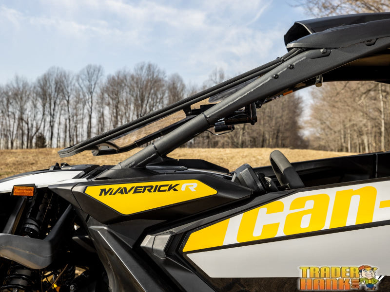 Can-Am Maverick R MaxDrive Power Flip Windshield | Free shipping