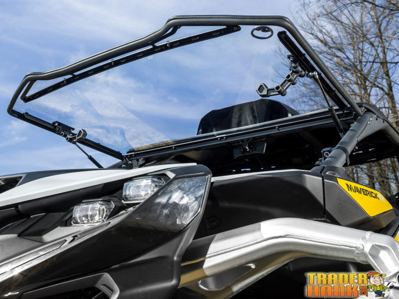 Can-Am Maverick R Scratch-Resistant Flip Windshield | UTV Accessories - Free shipping