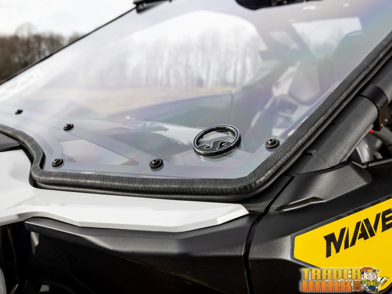 Can-Am Maverick R Scratch-Resistant Full Windshield | UTV Accessories - Free shipping