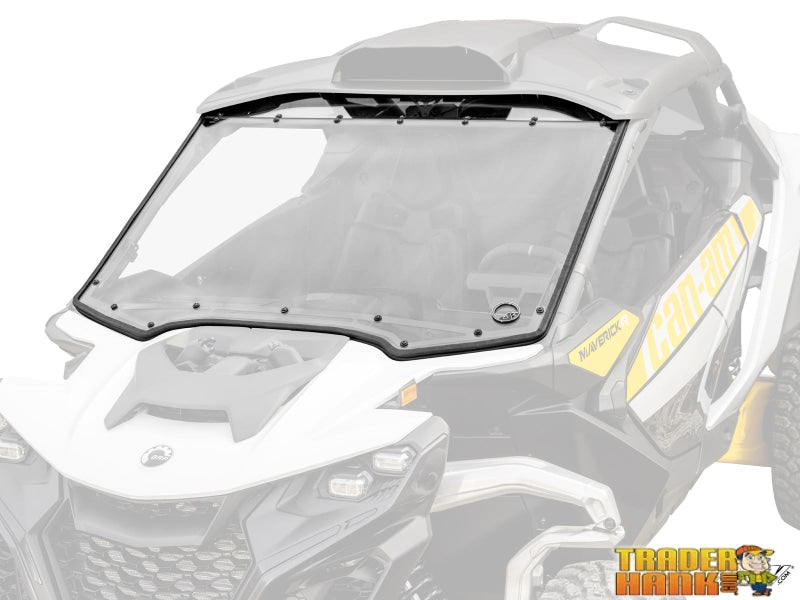 Can-Am Maverick R Scratch-Resistant Full Windshield | UTV Accessories - Free shipping