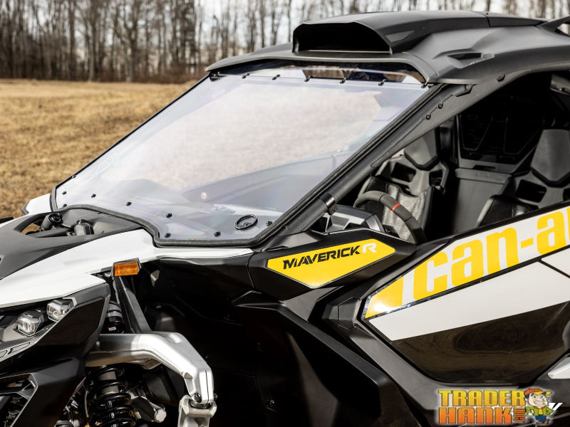 Can-Am Maverick R Scratch-Resistant Full Windshield | UTV Accessories - Free shipping