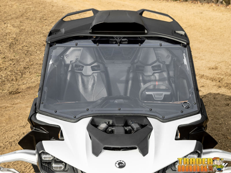 Can-Am Maverick R Scratch-Resistant Full Windshield | UTV Accessories - Free shipping
