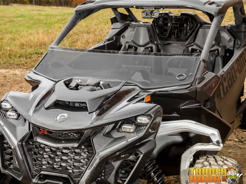 Can-Am Maverick R Scratch-Resistant Half Windshield | UTV Accessories - Free shipping