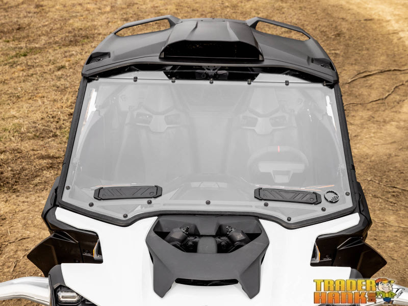 Can-Am Maverick R Scratch-Resistant Vented Full Windshield | UTV Accessories - Free shipping
