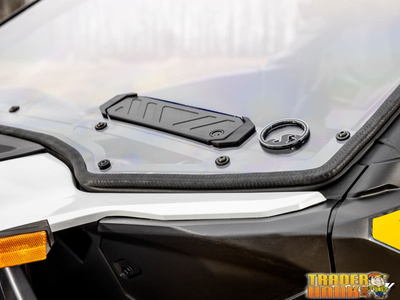 Can-Am Maverick R Scratch-Resistant Vented Full Windshield | UTV Accessories - Free shipping