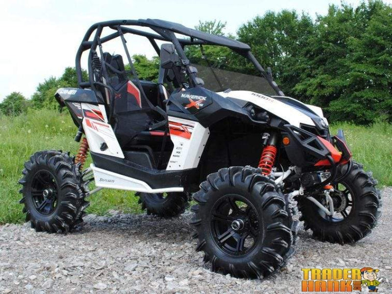 Can-Am Maverick Scratch Resistant Half Windshield | Free shipping