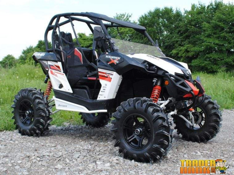 Can-Am Maverick Scratch Resistant Half Windshield | Free shipping
