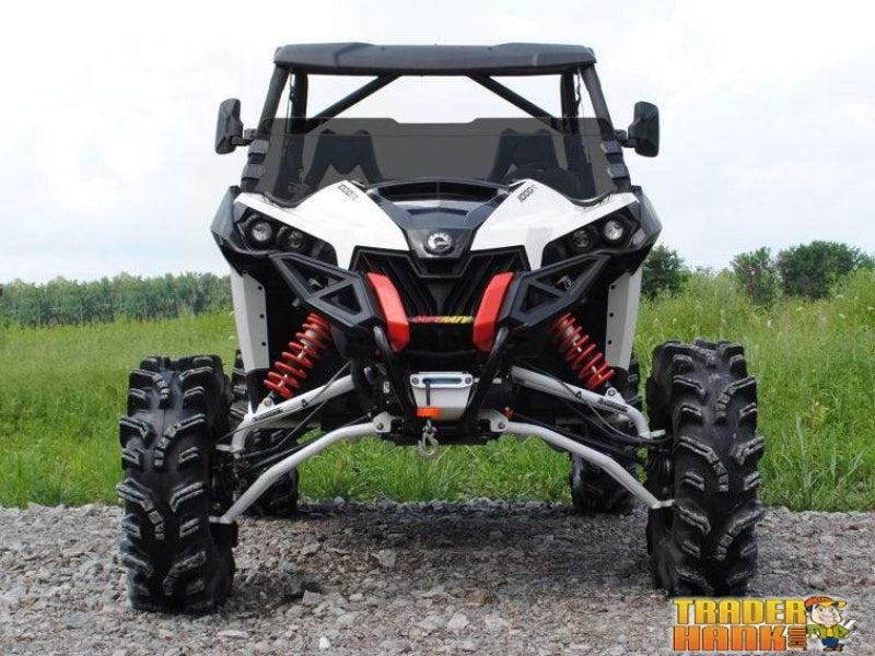 Can-Am Maverick Scratch Resistant Half Windshield | SUPER ATV WINDSHIELDS - Free Shipping