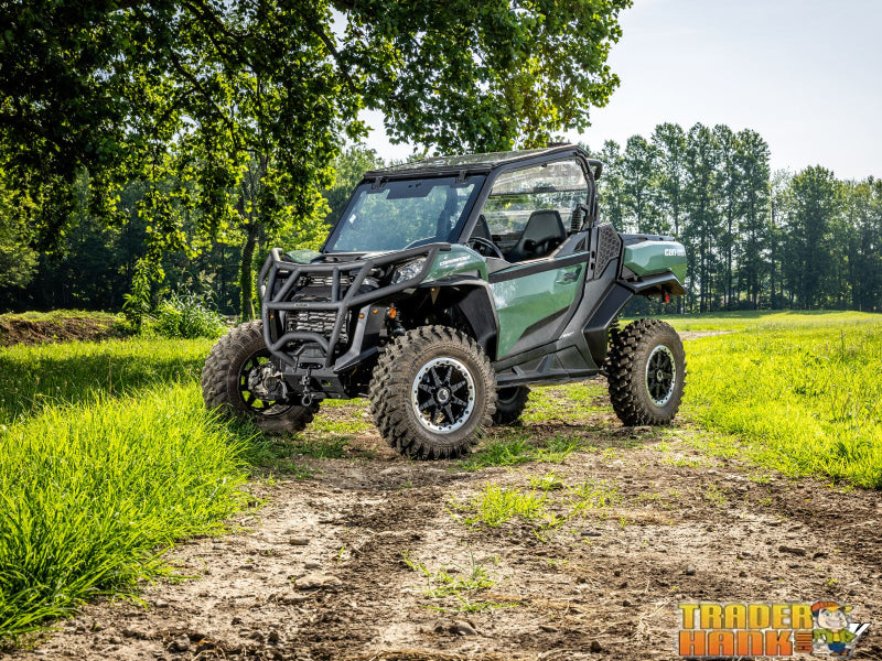 Can-Am Maverick Sport MaxDrive Power Flip Glass Windshield | Free shipping
