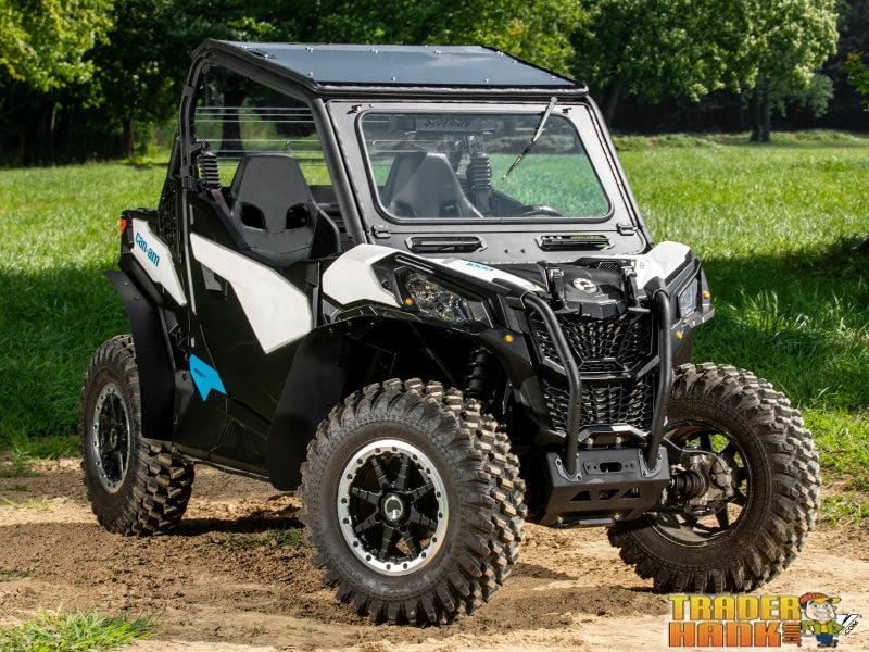 Can-Am Maverick Trail Flip Down Glass Windshield | UTV Accessories - Free shipping