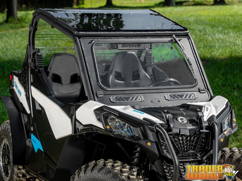 Can-Am Maverick Trail Flip Down Glass Windshield | UTV Accessories - Free shipping