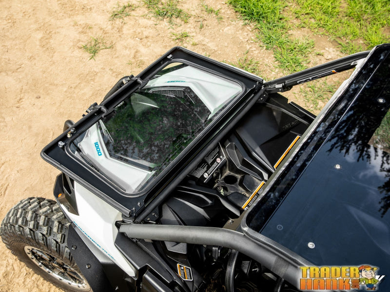 Can-Am Maverick Trail Flip Down Glass Windshield | UTV Accessories - Free shipping