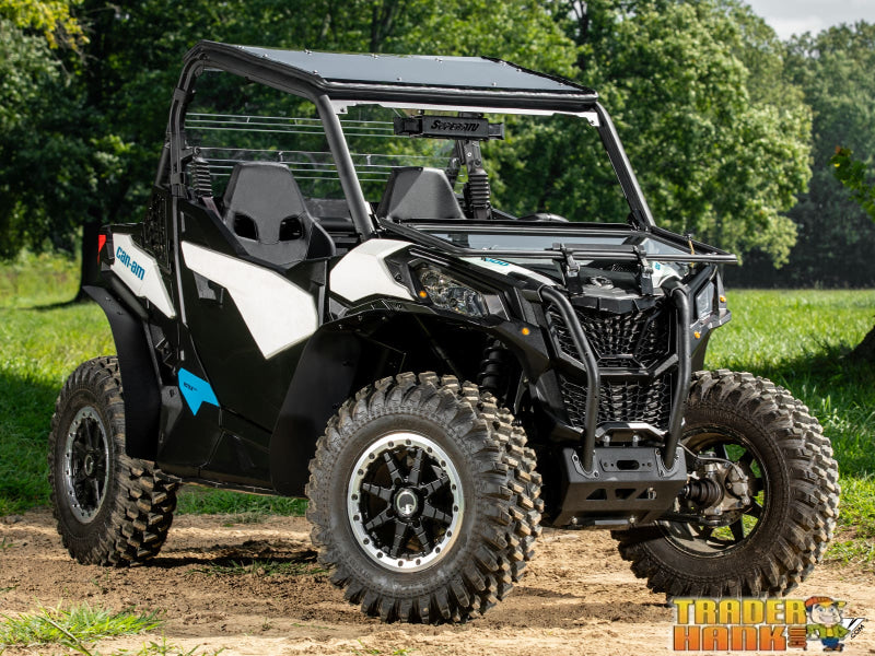 Can-Am Maverick Trail Flip Down Glass Windshield | UTV Accessories - Free shipping