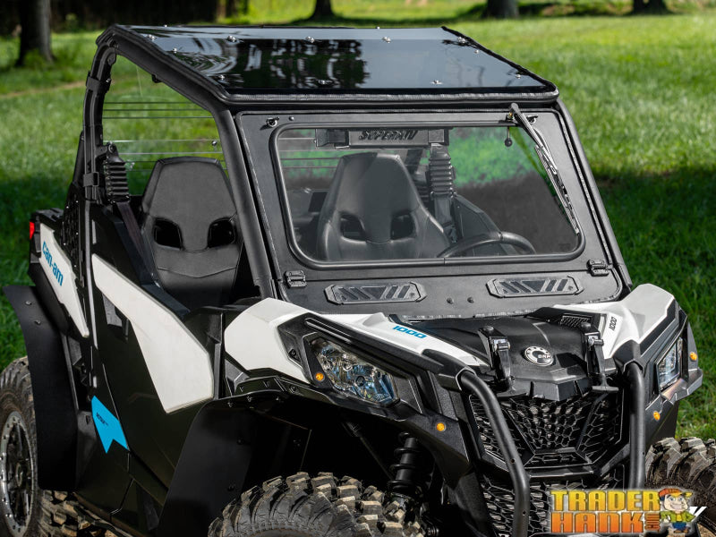 Can-Am Maverick Trail Flip Down Glass Windshield | UTV Accessories - Free shipping