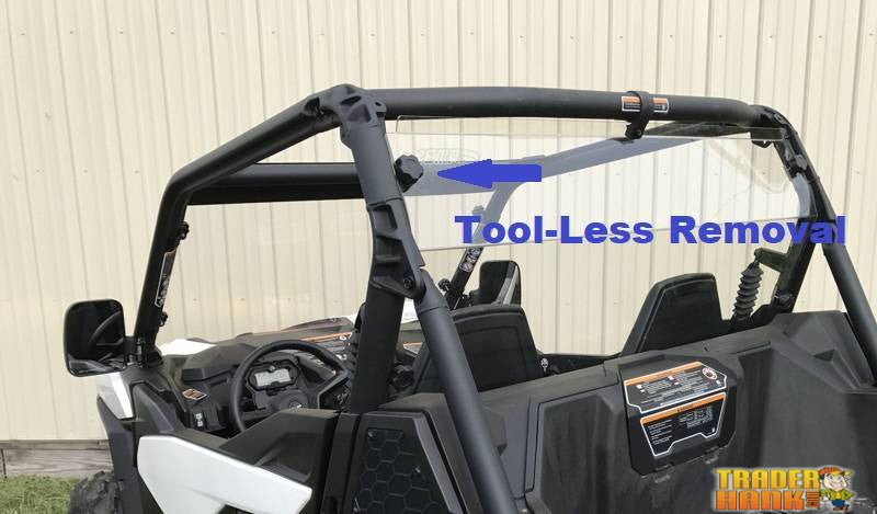 2018-2019 Can-Am Maverick Trail Hard Coated Polycarbonate Cab Back | UTV ACCESSORIES - Free Shipping