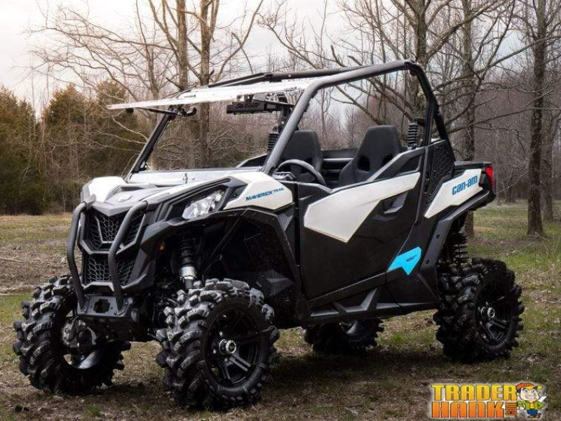 Can-Am Maverick Trail Scratch Resistant Flip Windshield | SUPER ATV WINDSHIELDS - Free Shipping