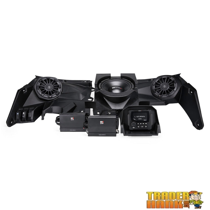Can-Am Maverick X3 3 Speaker Amplified Audio Package AM/FM Bluetooth | Free shipping