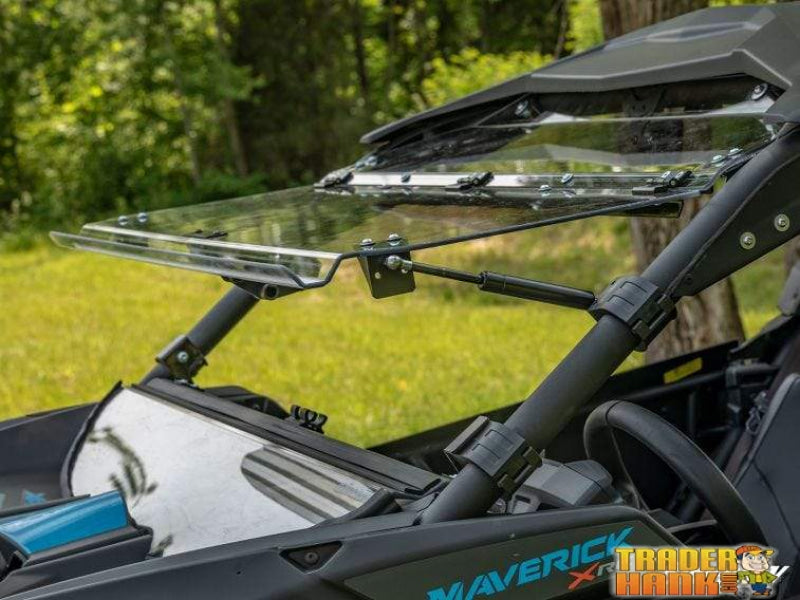 Can-Am Maverick X3 Flip Windshield | SUPER ATV WINDSHIELDS - Free Shipping