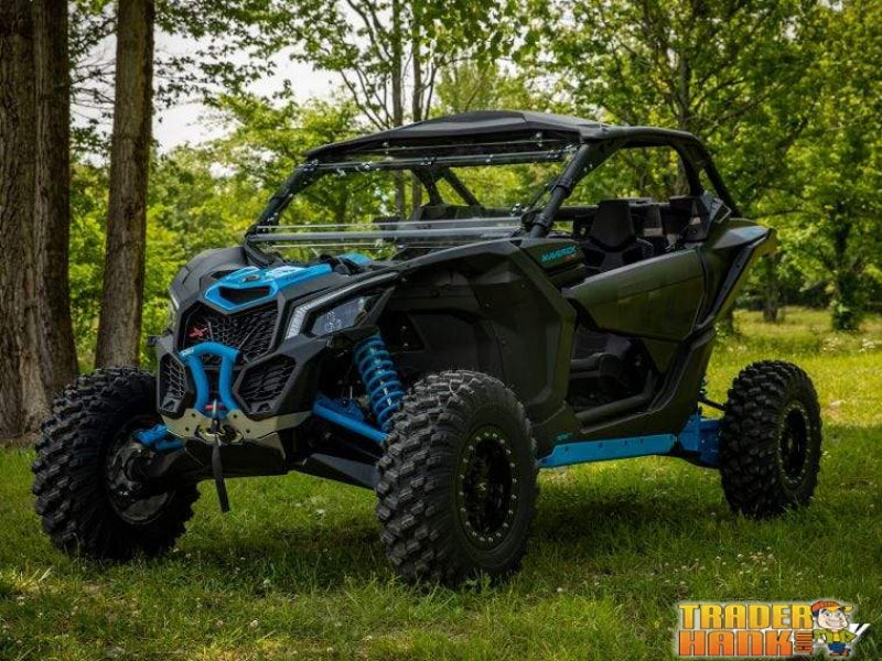 Can-Am Maverick X3 Flip Windshield | SUPER ATV WINDSHIELDS - Free Shipping