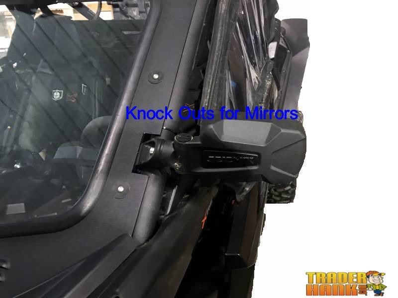 2017-2019 Can-Am Maverick X3 Laminated Glass Windshield with Slide Vent | UTV ACCESSORIES - Free Shipping