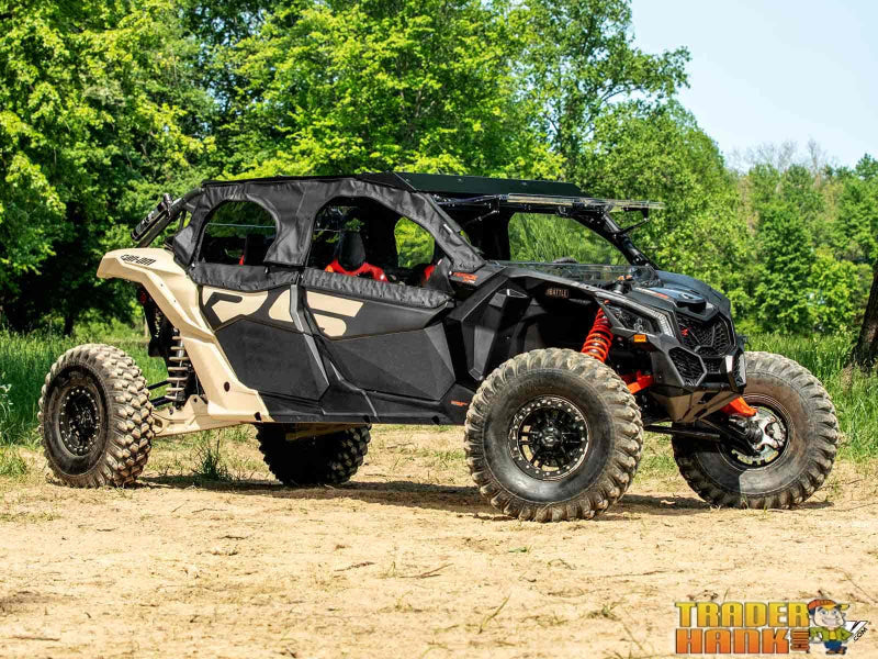 Can-Am Maverick X3 MAX Primal Soft Cab Enclosure Upper Doors | UTV Accessories - Free shipping